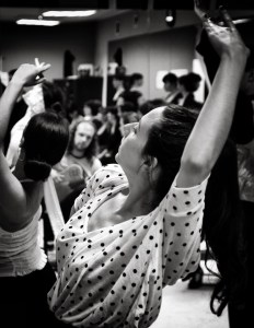 Flamenko vaje, Foto Drago Videmšek