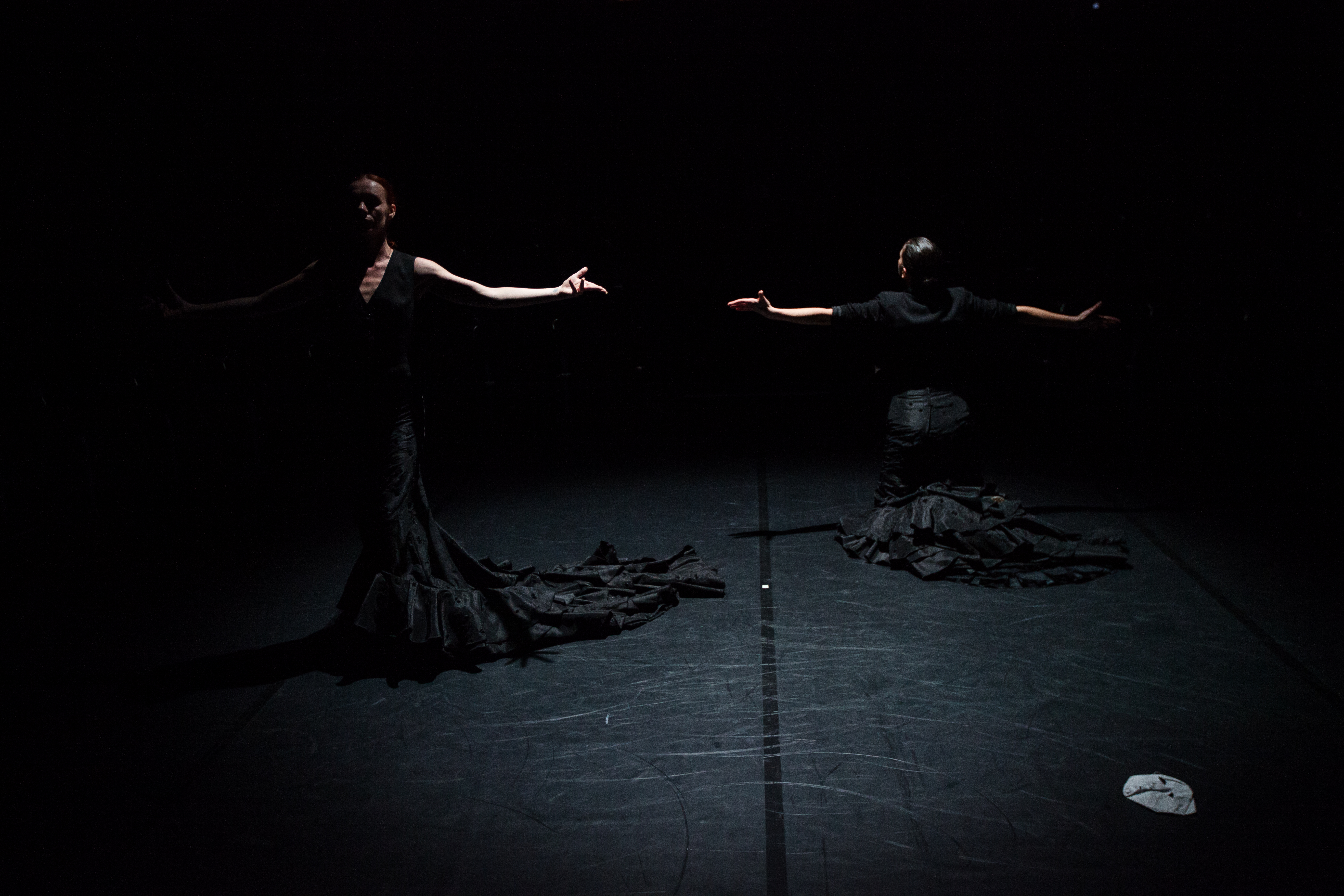 "Cabello 22,11", feat. Ana Pandur, Rosana Hribar, Vito Marenče & Robert Jukič; Produkcija Pkd Flamenko, koprodukcija Cankarje dom; Foto Darja Štravs Tisu